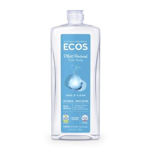 ECOS Free & Clear Scent Liquid Dish Soap 25 oz 1 pk