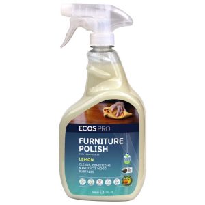 ECOS PRO Lemon Scent Furniture Polish 32 oz Liquid