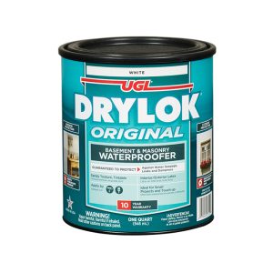 Drylok Low Luster White Latex Waterproof Sealer 1 qt