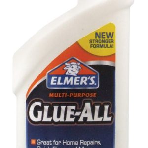 Elmer's Glue-All High Strength Polyvinyl acetate homopolymer All Purpose Adhesive 8 oz