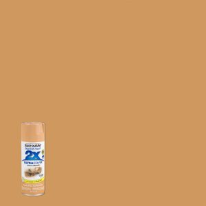 Rust-Oleum Painter's Touch 2X Ultra Cover Gloss Khaki Paint+Primer Spray Paint 12 oz