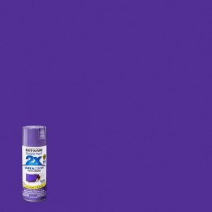 Rust-Oleum Painter's Touch 2X Ultra Cover Gloss Grape Paint+Primer Spray Paint 12 oz