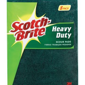 Scotch-Brite Heavy Duty Scouring Pad For Pots and Pans 6 in. L 8 pk