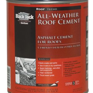 Black Jack Gloss Black Patching Cement All-Weather Roof Cement 29 oz