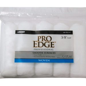 Linzer Pro Edge Woven 4 in. W X 3/8 in. Mini Paint Roller Cover 5 pk