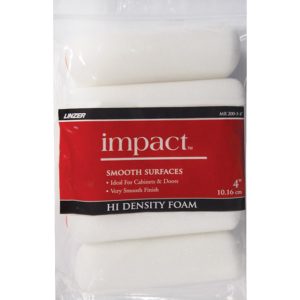 Linzer Impact Foam 4 in. W Mini Paint Roller Cover 5 pk