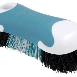 Quickie HomePro 2.8 in. W Hard Bristle Plastic/Rubber Handle Scrub Brush