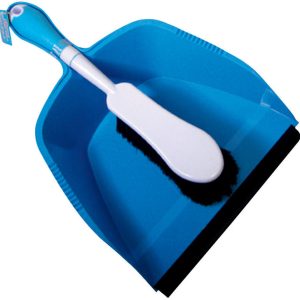 Quickie Broom & Dust Pan Set