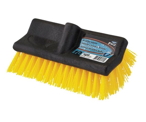Unger 5 in. W Stiff Bristle Rubber Handle Water Flow Brush