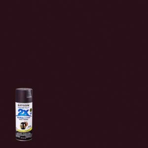 Rust-Oleum Painter's Touch 2X Ultra Cover Satin Dark Walnut Paint+Primer Spray Paint 12 oz