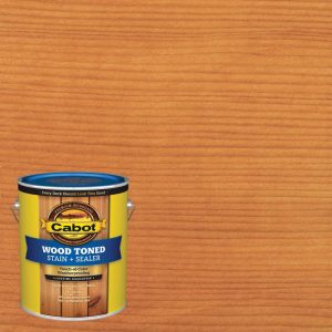 Cabot Wood Toned Transparent Pacific Redwood Oil-Based Deck and Siding Stain 1 gal