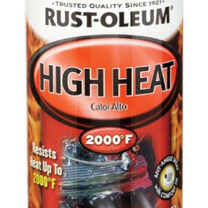 Rust-Oleum Automotive Flat Black High Heat Spray Paint 12 oz