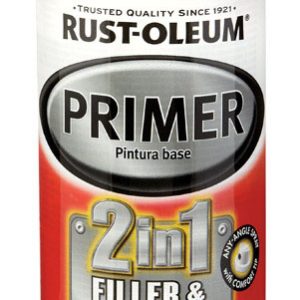 Rust-Oleum Stops Rust Flat/Matte Gray Automotive 2-in-1 Filler & Sandable Primer Spray 12 oz