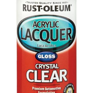 Rust-Oleum Automotive Lacquer Gloss Clear Automotive Acrylic Lacquer Spray 12 oz