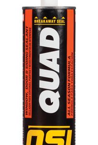OSI Quad White Elastomeric Polymers Door, Siding and Window Sealant 10 oz
