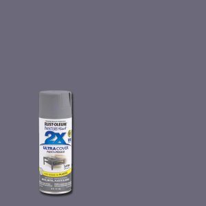 Rust-Oleum Painter's Touch 2X Ultra Cover Satin Granite Paint+Primer Spray Paint 12 oz