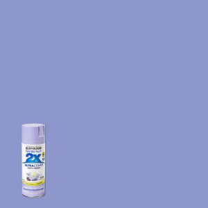 Rust-Oleum Painter's Touch 2X Ultra Cover Satin French Lilac Paint+Primer Spray Paint 12 oz