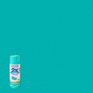 Rust-Oleum Painter's Touch 2X Ultra Cover Gloss Seaside Paint+Primer Spray Paint 12 oz