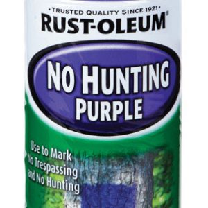 Rust-Oleum No Hunting Purple Spray Paint 12 oz