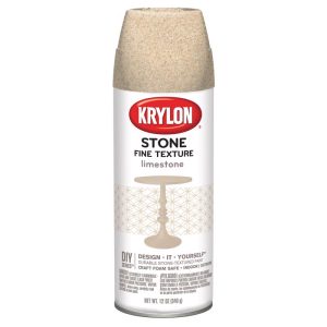Krylon Fine Stone Texture Limestone Spray Paint 12 oz