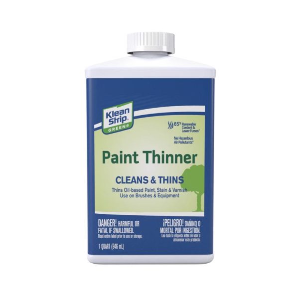 Klean Strip Green Petroleum Hydrocarbons Paint Thinner 1 qt