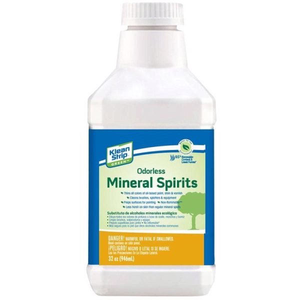 Klean Strip Green Mineral Spirits Oil-Based Thinner 32 oz