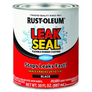 Rust-Oleum Black Rubber Coating 1 qt