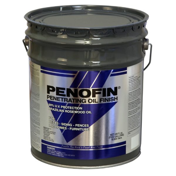 Penofin Semi-Transparent Sable Oil-Based Penetrating Wood Stain 5 gal