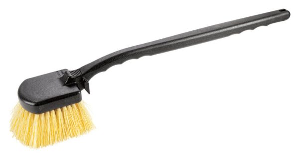 Harper 4 in. W Hard Bristle 20 in. Plastic Handle Gong Brush