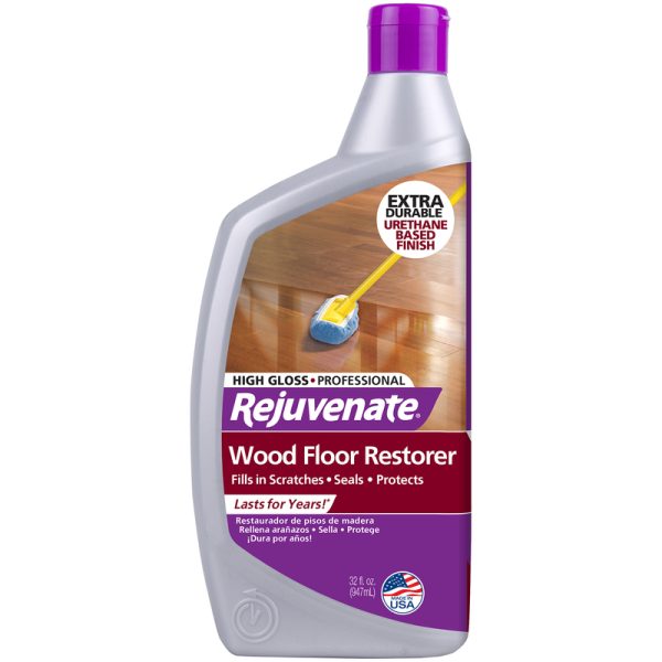 Rejuvenate High Gloss Wood Floor Restorer Liquid 32 oz
