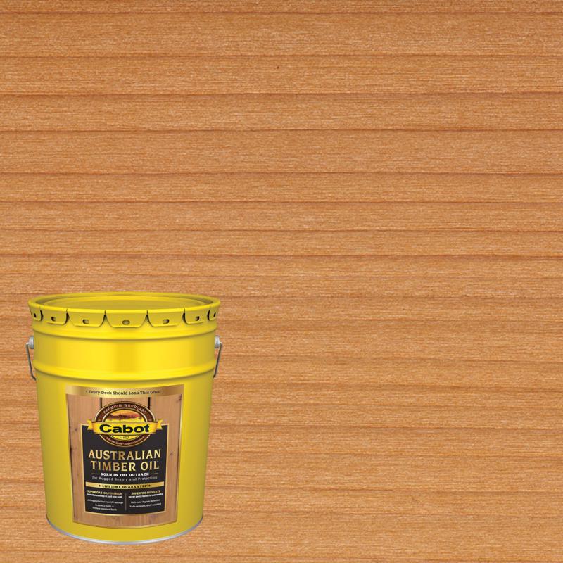 Cabot Australian Timber Oil Transparent Amberwood Oil-Based Australian