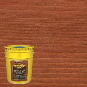 Cabot Australian Timber Oil Transparent Jarrah Brown Oil-Based Australian Timber Oil 5 gal