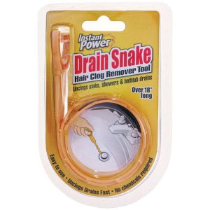 Instant Power Drain Snake Plastic Clog Remover 16 oz