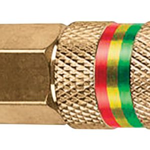 Tru-Flate Combo Coupler Brass Universal Coupler 1/4 Male 1 pc