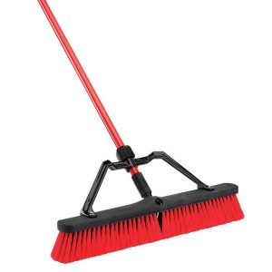 Libman High Power Polyethylene Terephthalate 24 in. Multi-Surface Push Broom