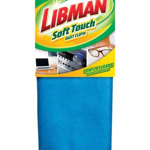 Libman Soft Touch Microfiber Dusting Cloth 13.4 in. W X 13.4 in. L 1 pk