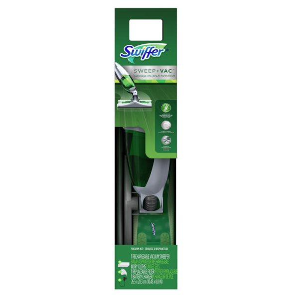 Swiffer Sweep + Vac Bagless Cordless Standard Filter Stick Vacuum and Floor Cleaner