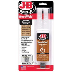 J-B Weld Light Tan Wood Epoxy 0.85 oz
