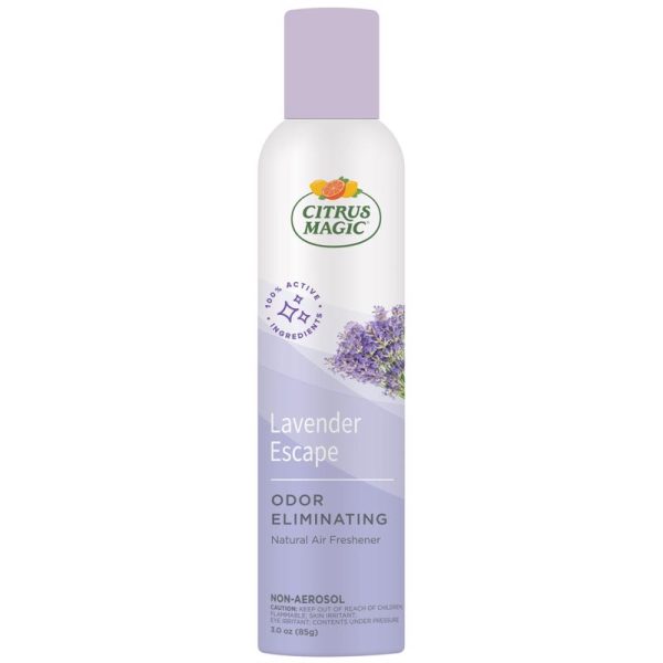 Citrus Magic Lavender Escape Scent Air Freshener Spray 3 oz Aerosol