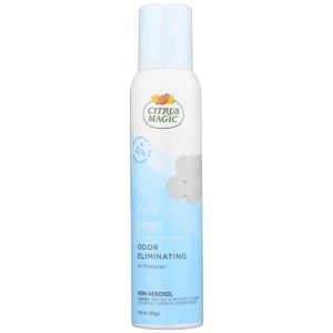 Citrus Magic Pure Linen Scent Air Freshener Spray 3.6 oz Aerosol