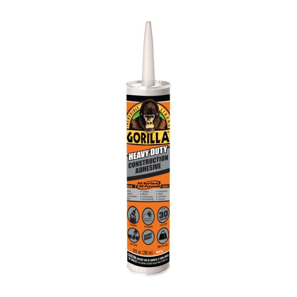 Gorilla All Purpose Construction Adhesive 9 oz