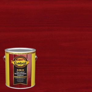 Cabot Gold Transparent Satin Fireside Cherry Oil-Based Alkyd Stain 1 gal