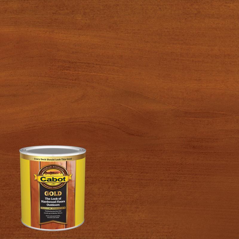 Cabot Gold Satin Sunlit Walnut Oil-Based Deck Varnish 1 qt - PaintPlace ...