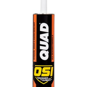 OSI Quad Bronze Elastomeric Polymers Door, Siding and Window Sealant 10 oz