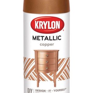 Krylon Brilliant Copper Metallic Spray Paint 12 oz