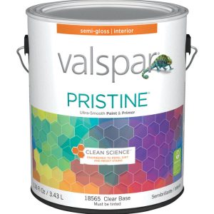 Valspar Pristine Semi-Gloss Tintable Clear Base Paint Interior 1 gal