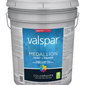 Valspar Medallion Eggshell Tintable Pastel Base Paint Interior 5 gal