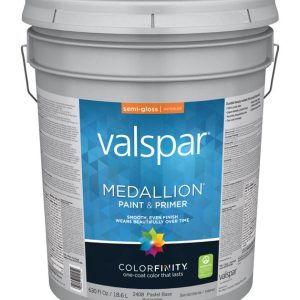 Valspar Medallion Semi-Gloss Pastel Base Paint and Primer Interior 5 gal