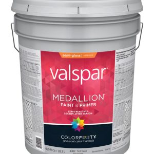 Valspar Medallion Semi-Gloss Tintable Tint Base Paint Exterior 5 gal