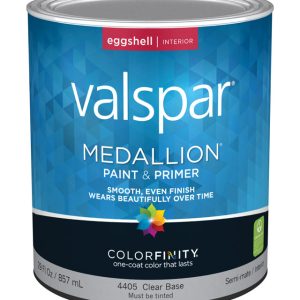 Valspar Medallion Eggshell Clear Base Paint and Primer Interior 1 qt